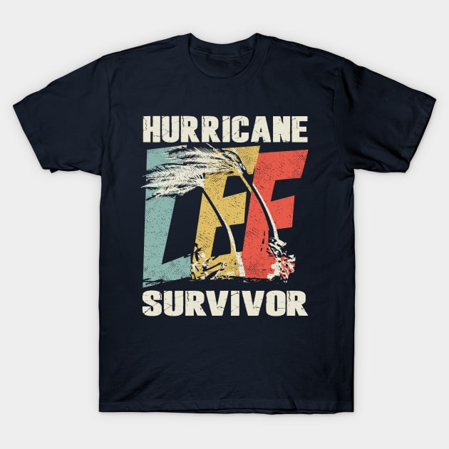 Hurricane Lee Survivor T-Shirt by Etopix